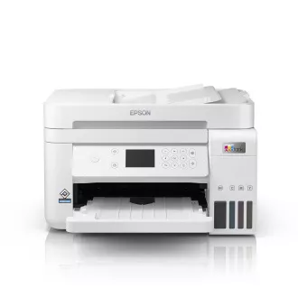EPSON Drucker EcoTank L6276, 3in1, A4, 1200x4800dpi, 33ppm, USB, Wi-Fi, LAN, weiß, 5 Jahre Garantie nach kostenloser Registrierung