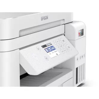 EPSON Drucker EcoTank L6276, 3in1, A4, 1200x4800dpi, 33ppm, USB, Wi-Fi, LAN, weiß, 5 Jahre Garantie nach kostenloser Registrierung