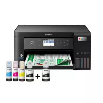 EPSON Drucker EcoTank L6260, 3in1, A4, 1200x4800, 33ppm, USB, Wi-Fi, LAN, 5 Jahre kostenlose Garantie nach Registrierung