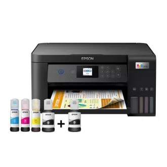 EPSON Drucker EcoTank L4260, 3in1, A4, 1440x5760dpi, 33ppm, USB, Wi-Fi, 5 Jahre Garantie nach kostenloser Registrierung