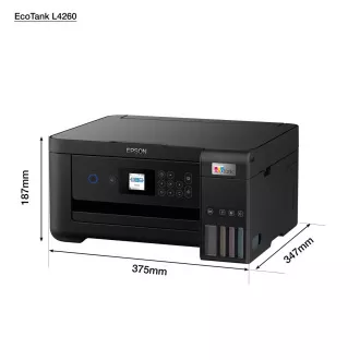 EPSON Drucker EcoTank L4260, 3in1, A4, 1440x5760dpi, 33ppm, USB, Wi-Fi, 5 Jahre Garantie nach kostenloser Registrierung