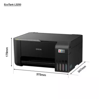 EPSON Drucker EcoTank L3250, 3in1, A4, 1440x5760dpi, 33ppm, USB, Wi-Fi EPSON Drucker EcoTank L3250, 3in1, A4, 1440x5760dpi, 33ppm, USB, Wi-Fi