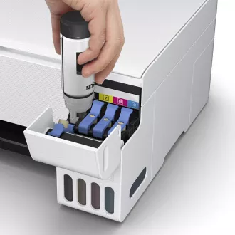 EPSON Drucker EcoTank L3256, 3in1, A4, 1440x5760dpi, 33ppm, USB, Wi-Fi, weiß EPSON Drucker EcoTank L3256, 3in1, A4, 1440x5760dpi, 33ppm, USB, Wi-Fi, weiß
