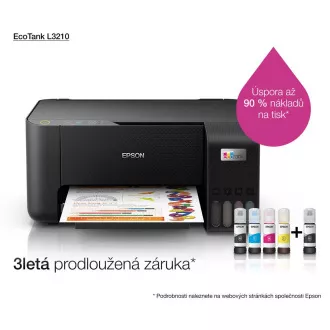 EPSON Tintendrucker EcoTank L3210, 3in1, A4, 1440x5760dpi, 33ppm, USB