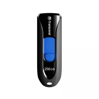 TRANSCEND USB-Stick 512GB JetFlash®790, USB 3.1 (R: 100 / B: 40 MB / s) schwarz / blau