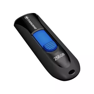 TRANSCEND USB-Stick 512GB JetFlash®790, USB 3.1 (R: 100 / B: 40 MB / s) schwarz / blau