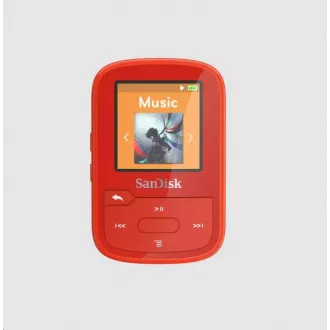 SanDisk Clip Sport Plus MP3-Player 32GB, Rot SanDisk Clip Sport Plus MP3-Player 32GB, Rot