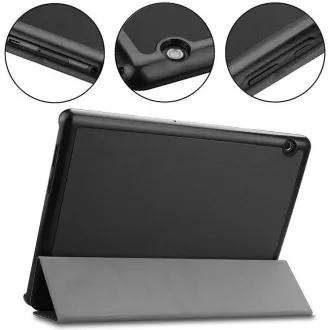 Tactical Book Tri Fold Hülle für iPad 10.2. 2020 / 10.2 2019 Schwarz