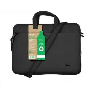 TRUST Laptoptasche 16" Bologna Slim Laptoptasche Eco, schwarz TRUST Laptoptasche 16" Bologna Slim Laptoptasche Eco, schwarz