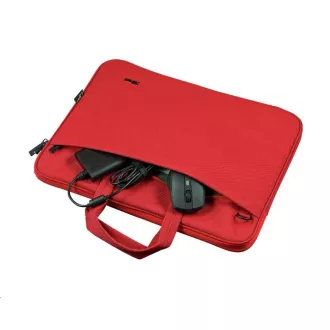 TRUST Laptoptasche 16" Bologna Slim Laptoptasche Eco, rot