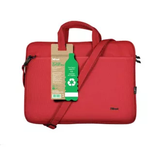 TRUST Laptoptasche 16" Bologna Slim Laptoptasche Eco, rot