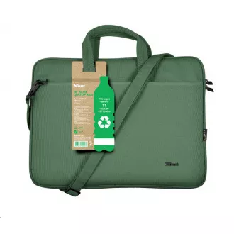 TRUST Laptoptasche 16" Bologna Slim Laptoptasche Eco, grün