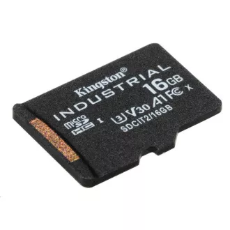Kingston 16 GB microSDHC Industrial C10 A1 pSLC-Karte Einzelpackung Kingston 16 GB microSDHC Industrial C10 A1 pSLC-Karte Einzelpackung
