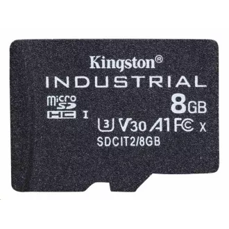 Kingston 8GB microSDHC Industrial C10 A1 pSLC-Karte Einzelpackung