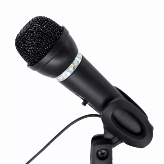 GEMBIRD Tischmikrofon MIC-D-04, HQ, schwarz GEMBIRD Tischmikrofon MIC-D-04, HQ, schwarz