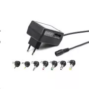 GEMBIRD Universal AC-DC Adapter EG-MC-008, 12W, 7 Anschlüsse