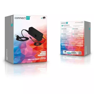 CONNECT IT Universal-Laptop-Adapter MacPower, USB-C, PD 65 W CONNECT IT Universal-Laptop-Adapter MacPower, USB-C, PD 65 W