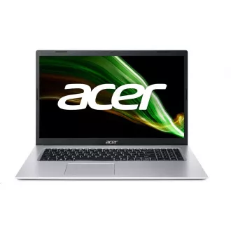 ACER NTB Aspire 3 (A317-53-399W) - i3-1115G4, 17.3" HD LCD, 8GB, 256GBSSD, UHD Grafik, W11H, Silber
