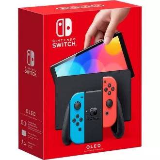 Nintendo Switch (OLED-Modell) Neon-Rot-Blau-Set Nintendo Switch (OLED-Modell) Neon-Rot-Blau-Set