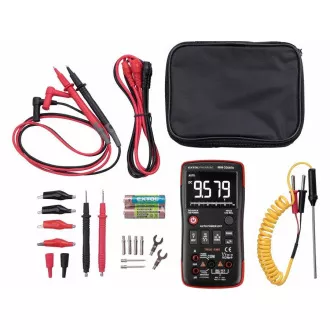 Extol Premium 8831251 Digitalmultimeter, invertierte Anzeige, True RMS, automatische Bereichswahl Extol Premium 8831251 Digitalmultimeter, invertierte Anzeige, True RMS, automatische Bereichswahl