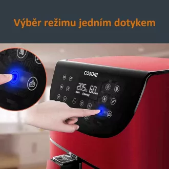Cosori CP158-AF PREMIUM - 5,5L Heißluftfritteuse 5x Spieße und Grill. Rost, rot Cosori CP158-AF PREMIUM - 5,5L Heißluftfritteuse 5x Spieße und Grill. Rost, rot