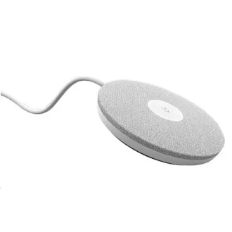 Logitech Rally MIC POD Weiß, Modulares Mikrofon mit RightSound für Logitech Rally