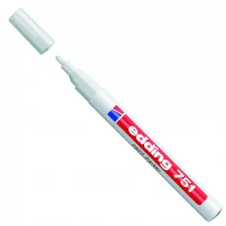 Marker Edding 751 Lack weiß 1-2mm Marker Edding 751 Lack weiß 1-2mm