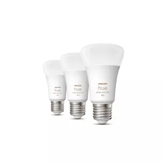 PHILIPS Hue White and Color Ambiance 6.5W 800 E27 3 Stück PHILIPS Hue White and Color Ambiance 6.5W 800 E27 3 Stück