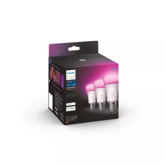 PHILIPS Hue White and Color Ambiance 6.5W 800 E27 3 Stück PHILIPS Hue White and Color Ambiance 6.5W 800 E27 3 Stück