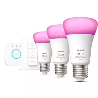 Philips Hue White and Color Ambiance 9W 1100 E27 Starterkit
