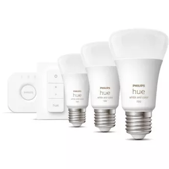 Philips Hue White and Color Ambiance 9W 1100 E27 Starterkit