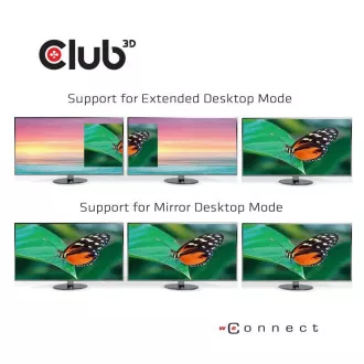 Club3D Dockingstation USB-C 14v1, 1xDP, 1xHDMI, 1xVGA, 2xUSB-C, 5xUSB, SD-Kartenleser, schwarz