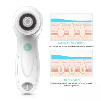 TOUCHBeauty 0759A Reinigungsbürste 3in1 rosa