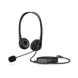 HP Kabelgebundenes USB-A-Stereo-Headset EURO HP Kabelgebundenes USB-A-Stereo-Headset EURO