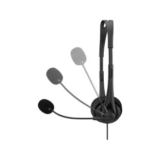 HP Kabelgebundenes USB-A-Stereo-Headset EURO HP Kabelgebundenes USB-A-Stereo-Headset EURO