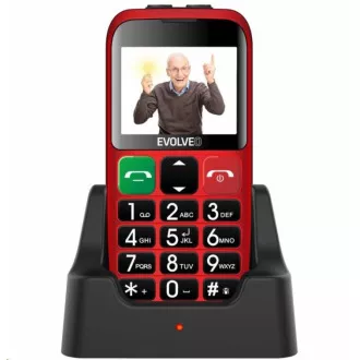 EVOLVEO EasyPhone EB, Seniorenhandy mit Ladestation, rot EVOLVEO EasyPhone EB, Seniorenhandy mit Ladestation, rot