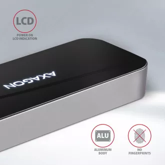 AXAGON HMC-6GL, USB 3.2 Gen 1 Hub, Anschlüsse 3x USB-A, HDMI, RJ-45 GLAN, PD 60W, Kabel USB-C 20cm AXAGON HMC-6GL, USB 3.2 Gen 1 Hub, Anschlüsse 3x USB-A, HDMI, RJ-45 GLAN, PD 60W, Kabel USB-C 20cm