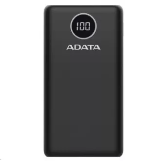 ADATA PowerBank P20000QCD - externer Akku für Handy / Tablet 20000mAh, 2, 1A, schwarz ADATA PowerBank P20000QCD - externer Akku für Handy / Tablet 20000mAh, 2, 1A, schwarz