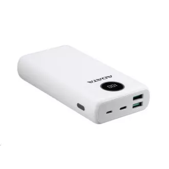 ADATA PowerBank P20000QCD - externer Akku für Handy / Tablet 20000mAh, 2, 1A, weiß ADATA PowerBank P20000QCD - externer Akku für Handy / Tablet 20000mAh, 2, 1A, weiß