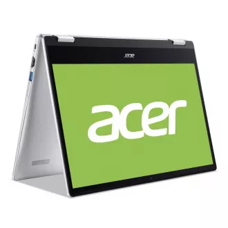 ACER NTB Chromebook Spin 14 (CP314-1HN-P06J) -Pentium®N6000, 14" IPS, 4GB, 128GB eMMC, UHD Graf., Chrome OS, Silber ACER NTB Chromebook Spin 14 (CP314-1HN-P06J) -Pentium®N6000, 14" IPS, 4GB, 128GB eMMC, UHD Graf., Chrome OS, Silber