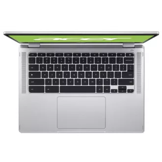 ACER NTB Chromebook Spin 14 (CP314-1HN-P06J) -Pentium®N6000, 14" IPS, 4GB, 128GB eMMC, UHD Graf., Chrome OS, Silber ACER NTB Chromebook Spin 14 (CP314-1HN-P06J) -Pentium®N6000, 14" IPS, 4GB, 128GB eMMC, UHD Graf., Chrome OS, Silber