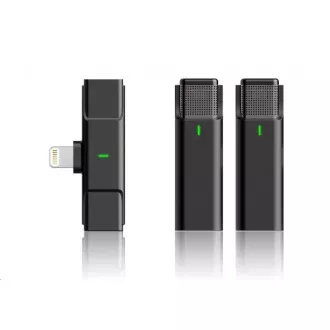 Drahtloses Viking-Mikrofon mit M302-Clip, Lightning-Anschluss Drahtloses Viking-Mikrofon mit M302-Clip, Lightning-Anschluss
