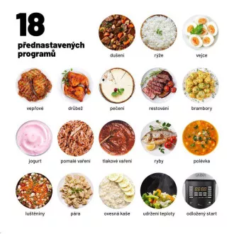 Lauben Multikocher 18SB Tschechische Ausgabe Lauben Multikocher 18SB Tschechische Ausgabe