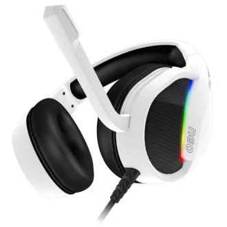 CONNECT IT NEO Gaming-Kopfhörer mit Mikrofon, 1xKlinke + USB, weiß