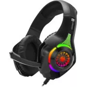 CONNECT IT BIOHAZARD Gaming-Kopfhörer mit Mikrofon, 1xKlinke + USB, schwarz