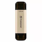 TRANSCEND Flash Disk 256GB JetFlash®930C, TLC, USB 3.2 / USB Typ C (R: 420 / B: 400 MB / s) schwarz