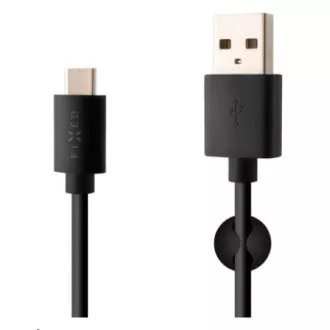 FIXED Daten- und Ladekabel, USB-A -> USB-C, 20 W, Länge 1 m, schwarz FIXED Daten- und Ladekabel, USB-A -> USB-C, 20 W, Länge 1 m, schwarz