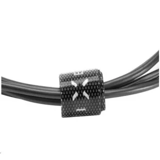 FIXED Daten- und Ladekabel, USB-A -> USB-C, 20 W, Länge 2 m, schwarz