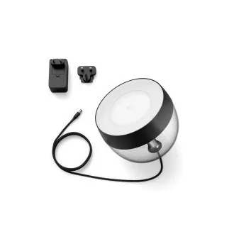 PHILIPS COL Iris Tischleuchte Hue White and color ambiance, schwarz PHILIPS COL Iris Tischleuchte Hue White and color ambiance, schwarz