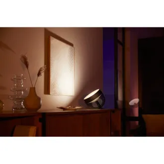 PHILIPS COL Iris Tischleuchte Hue White and color ambiance, schwarz PHILIPS COL Iris Tischleuchte Hue White and color ambiance, schwarz